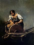 Francisco de goya y Lucientes Knife Grinder oil on canvas